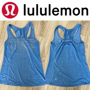 Lululemon Cinch Racerback tank sz 6